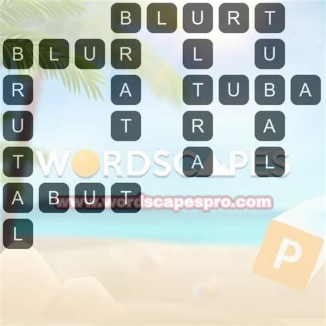 Wordscapes Level 1130 Answers [Mist 10, Cliff].